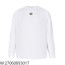 [잔디집2] 로에베 24SS 로고 자수 긴팔티 화이트