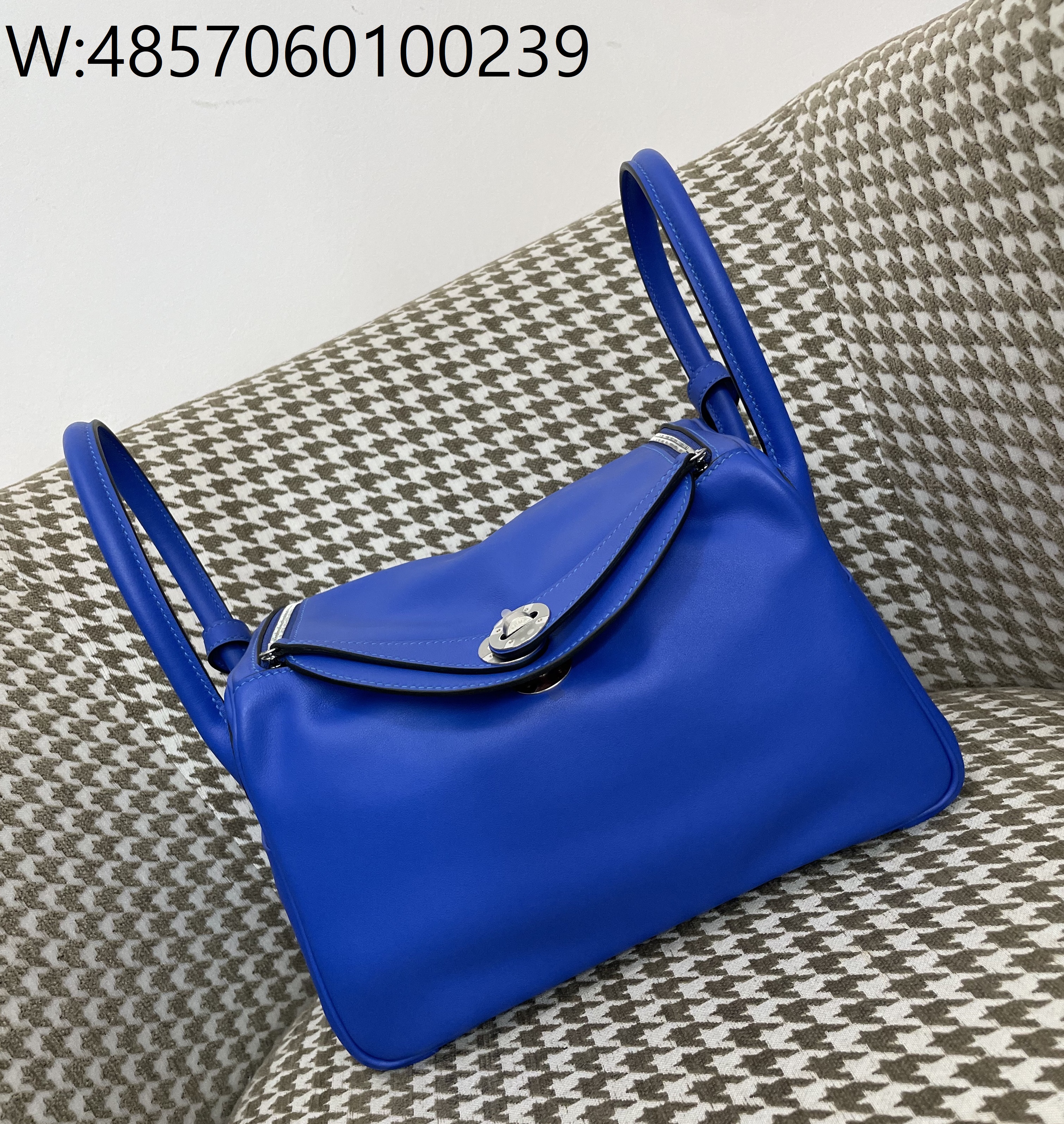 [장인의집] 에르메스 린디 26 은장 블루 swift