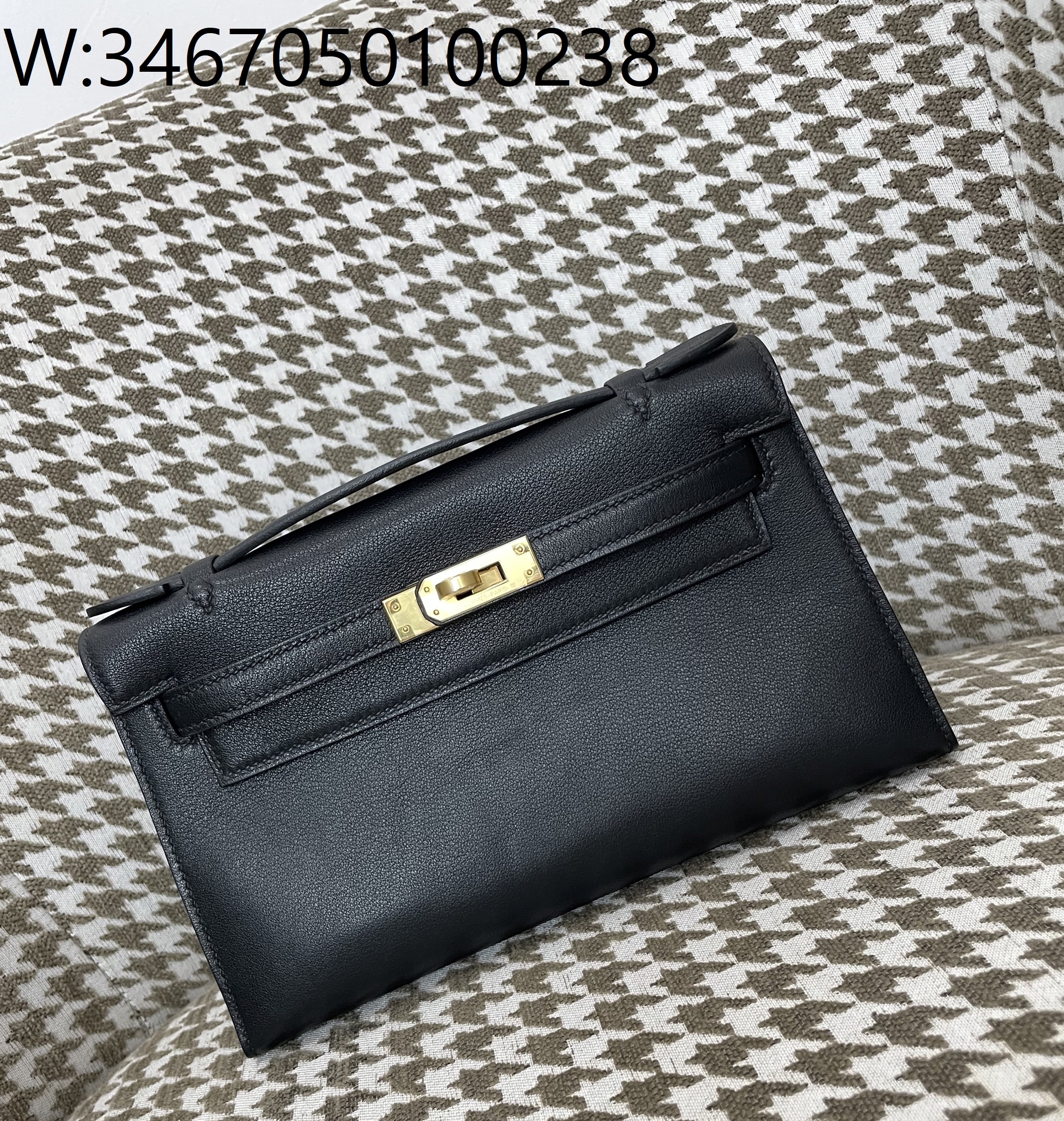 [장인의집] 에르메스 켈리 22 금장 블랙 swift