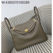 [장인의집] 에르메스 린디 30 금장 코끼리 회색 tc