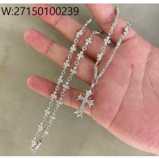 AGG 크롬하츠 큐빅 십자가 실버...