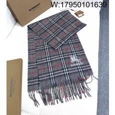 AGG 버버리 승마 자수 캐시미어...