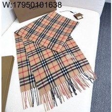 AGG 버버리 승마 자수 캐시미어...