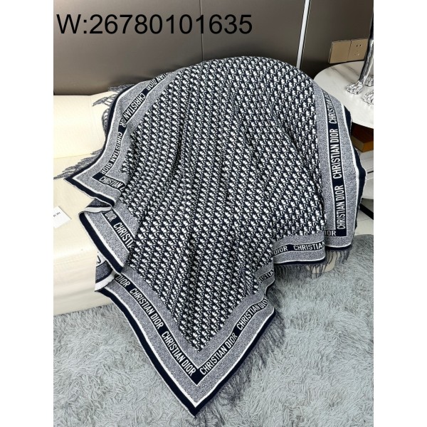 AGG 디올 오블리크 스퀘어 담요 스카프 140*140cm