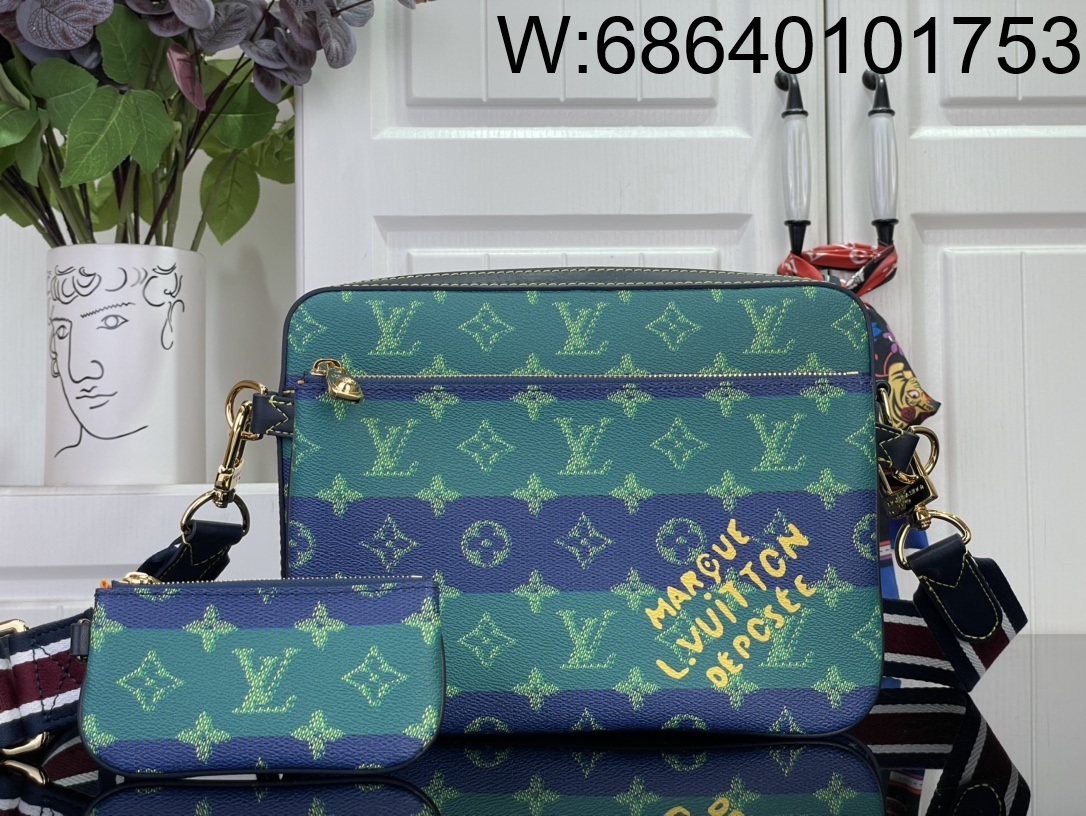 [88factory] 루이비통 트리오 메신저백 모노그램 헤리티지 M26026 18.5*7*25cm