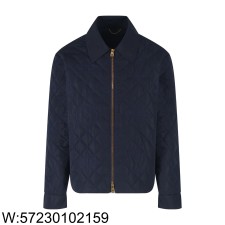 [잔디집2] 루이비통 로고 자수 퀼팅 코튼 자켓 네이비