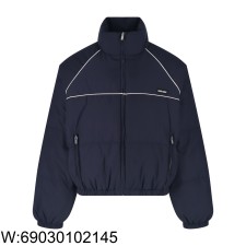 [잔디집2] 미우미우 25FW 모노그램 숏 패딩 네이비