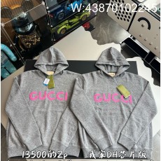 V공장 구찌 핑크 모노그램 니트 ...