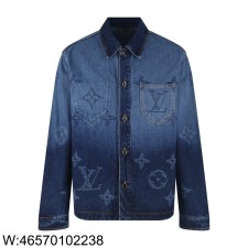 [잔디집2] 루이비통 점보 로고 그라데이션 데님 자켓 블루