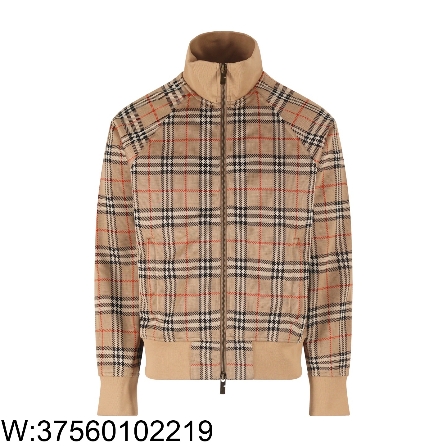 [잔디집2] 버버리 25FW 샌드 체크 집업 자켓 8110567