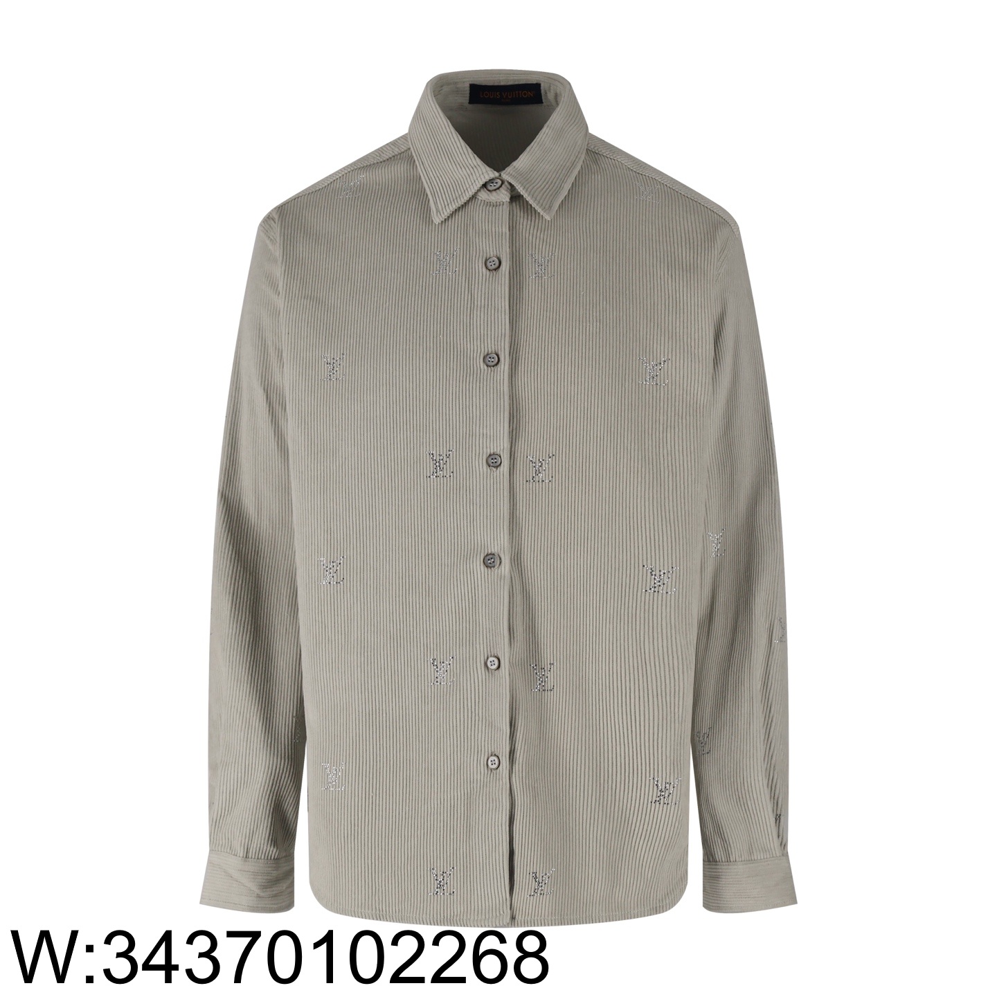 [잔디집2] 루이비통 LV 코르덴 긴팔 셔츠 그레이