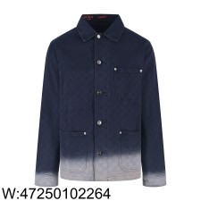 [잔디집2] 구찌 GG로고 그라데이션 멀티 포켓 데님 자켓