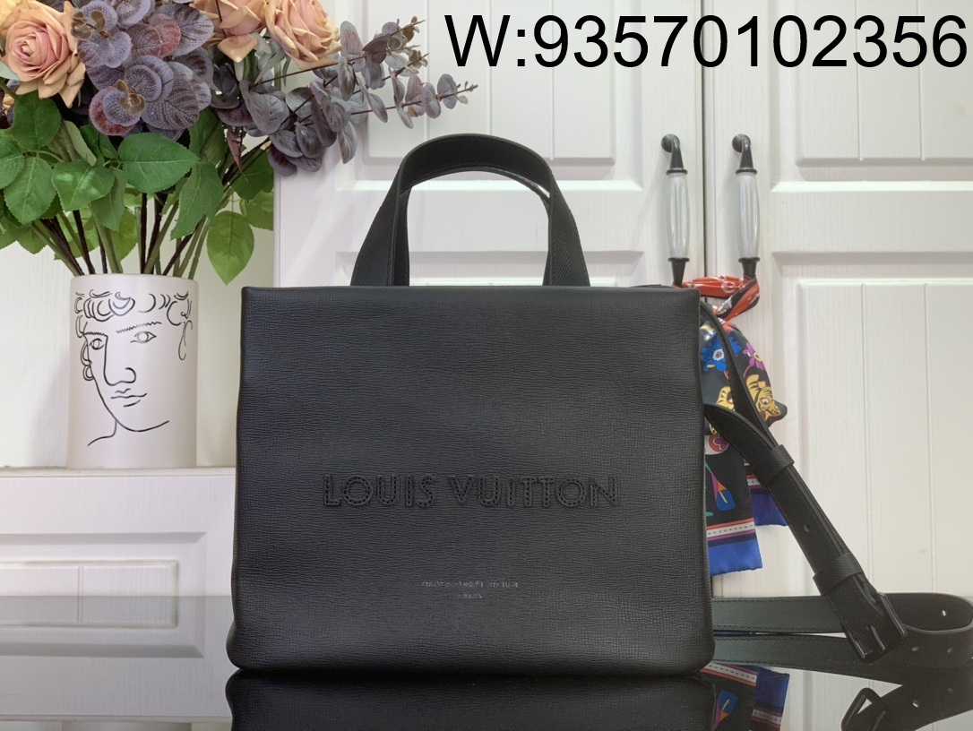 [88factory] 루이비통 미니 쇼퍼 토트 M15237 26*10*20cm 쏘 블랙