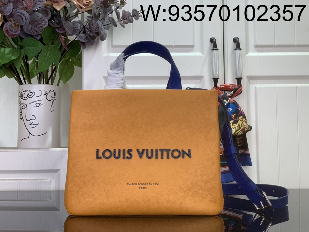 [88factory] 루이비통 미니 쇼퍼 토트 M15237 26*10*20cm 옐로우