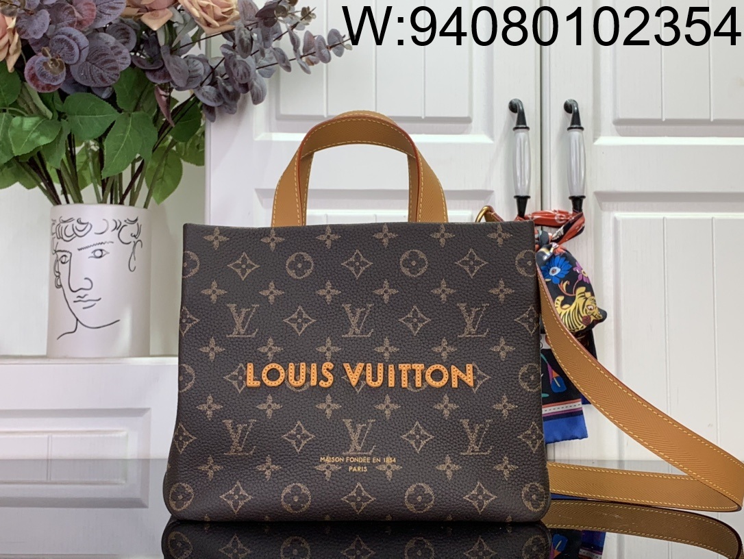 [88factory] 루이비통 미니 쇼퍼 토트 M15237 26*10*20cm 브라운 모노그램