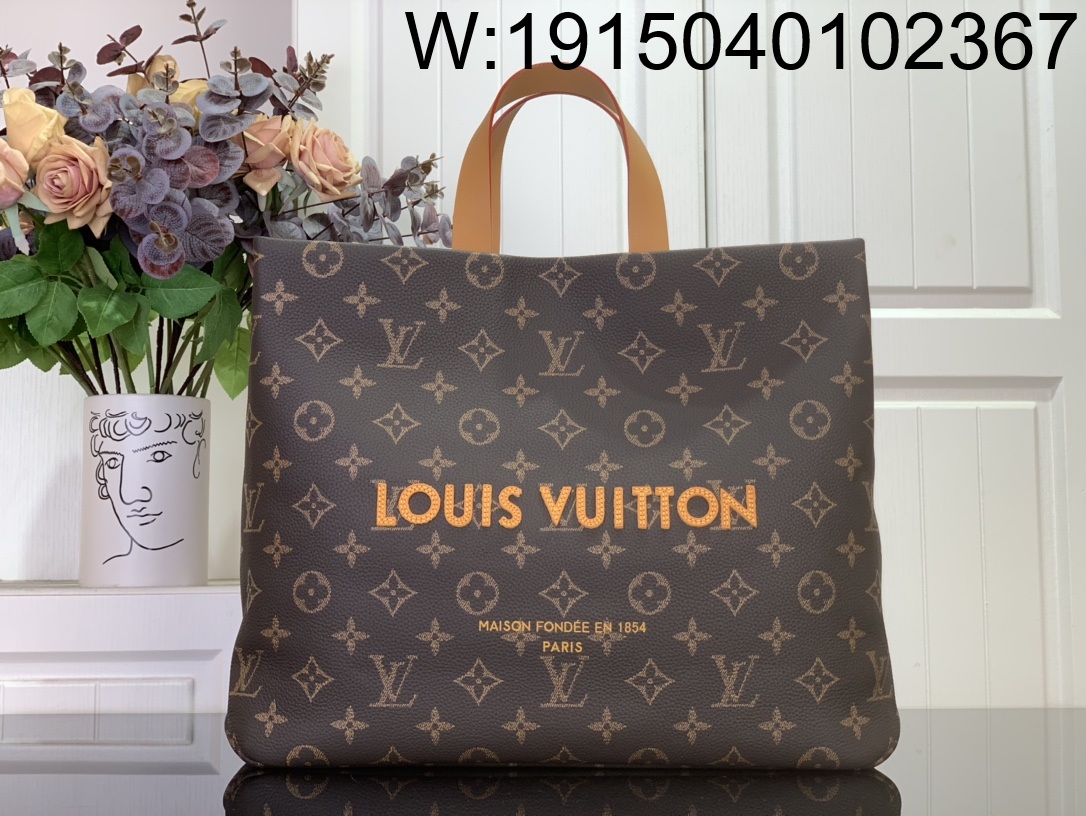 [88factory] 루이비통 쇼퍼 토트 MM M13928 40*32*16cm 브라운 모노그램