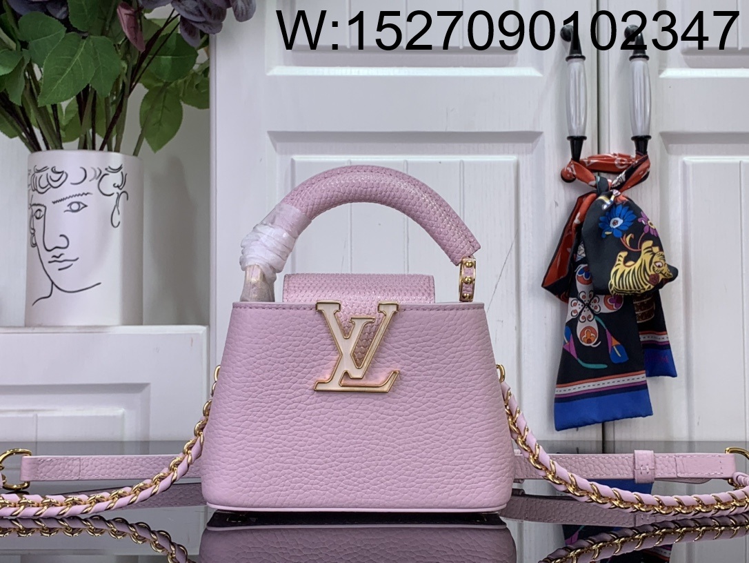 [88factory] 루이비통 카퓌신 나노 M25611 16.3*11*6.5cm 핑크