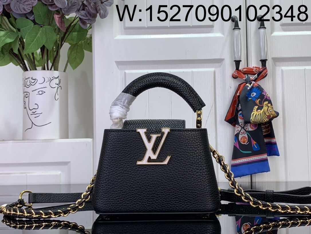 [88factory] 루이비통 카퓌신 나노 M25611 16.3*11*6.5cm 블랙