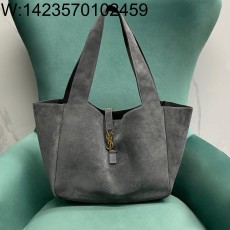 Pomegrante 생로랑 스웨이드 소재의 LE 5 A 7 BEA 763435 50*28*18cm 그레이