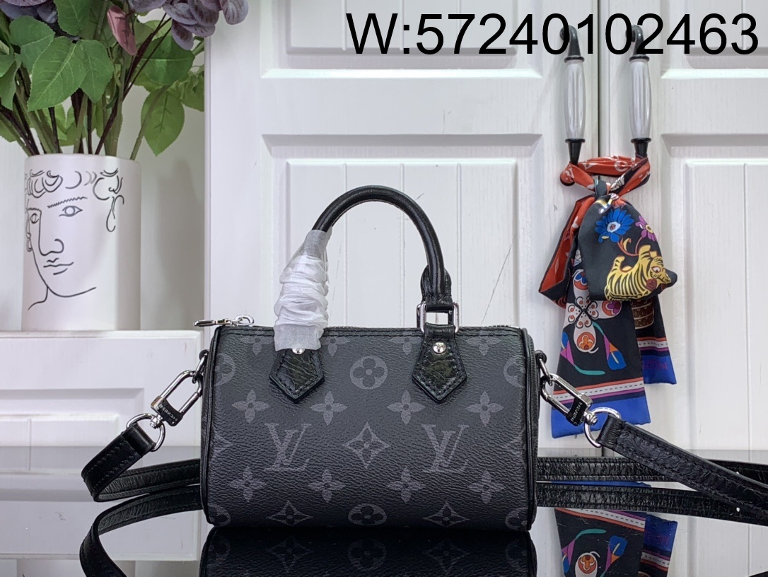 [88factory] 루이비통 나노 스피디 M26573 10*7.5*16cm 블랙