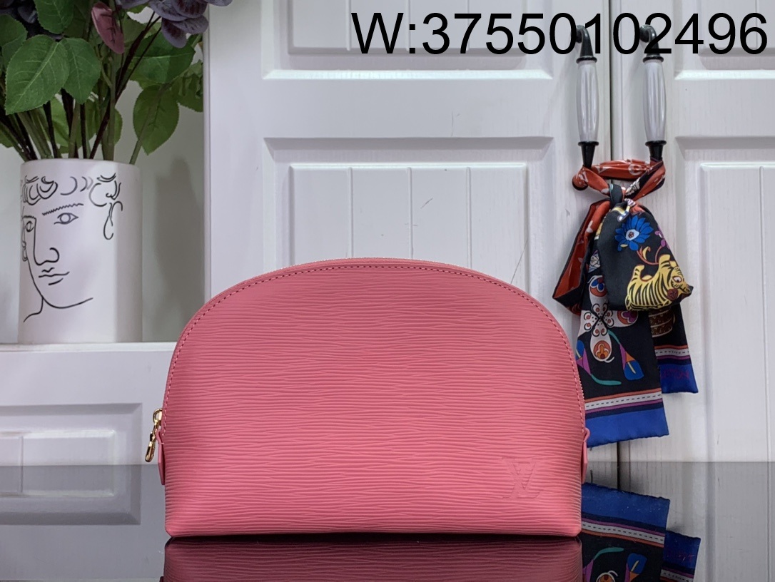 [88factory] 루이비통 코스메틱 파우치 미디엄 M15198 22*15*6cm 핑크