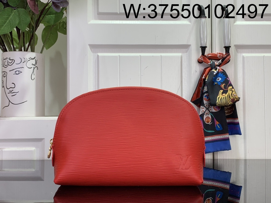[88factory] 루이비통 코스메틱 파우치 미디엄 M15198 22*15*6cm 레드