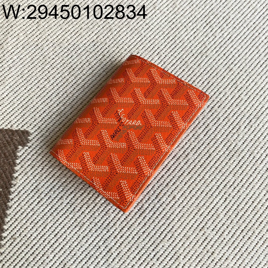 [리미티드] 고야드 생 마크 카드 홀더 10.5*8*2cm 오랜지