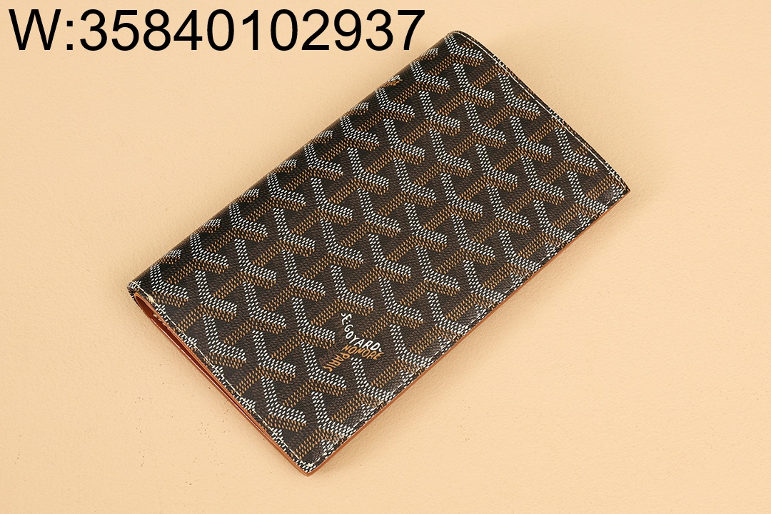 [리미티드] 고야드 비행기표 지갑 여권지갑 19*11*2cm 브라운