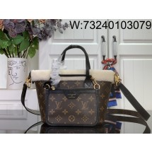 [88factory] 루이비통 네버풀 반둘리에 인사이드 아웃 BB M26315 16.5*11*26.5cm 브라운