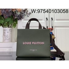 [88factory] 루이비통 미니 쇼퍼 토트 M15238 20*10*26cm  다크 그린