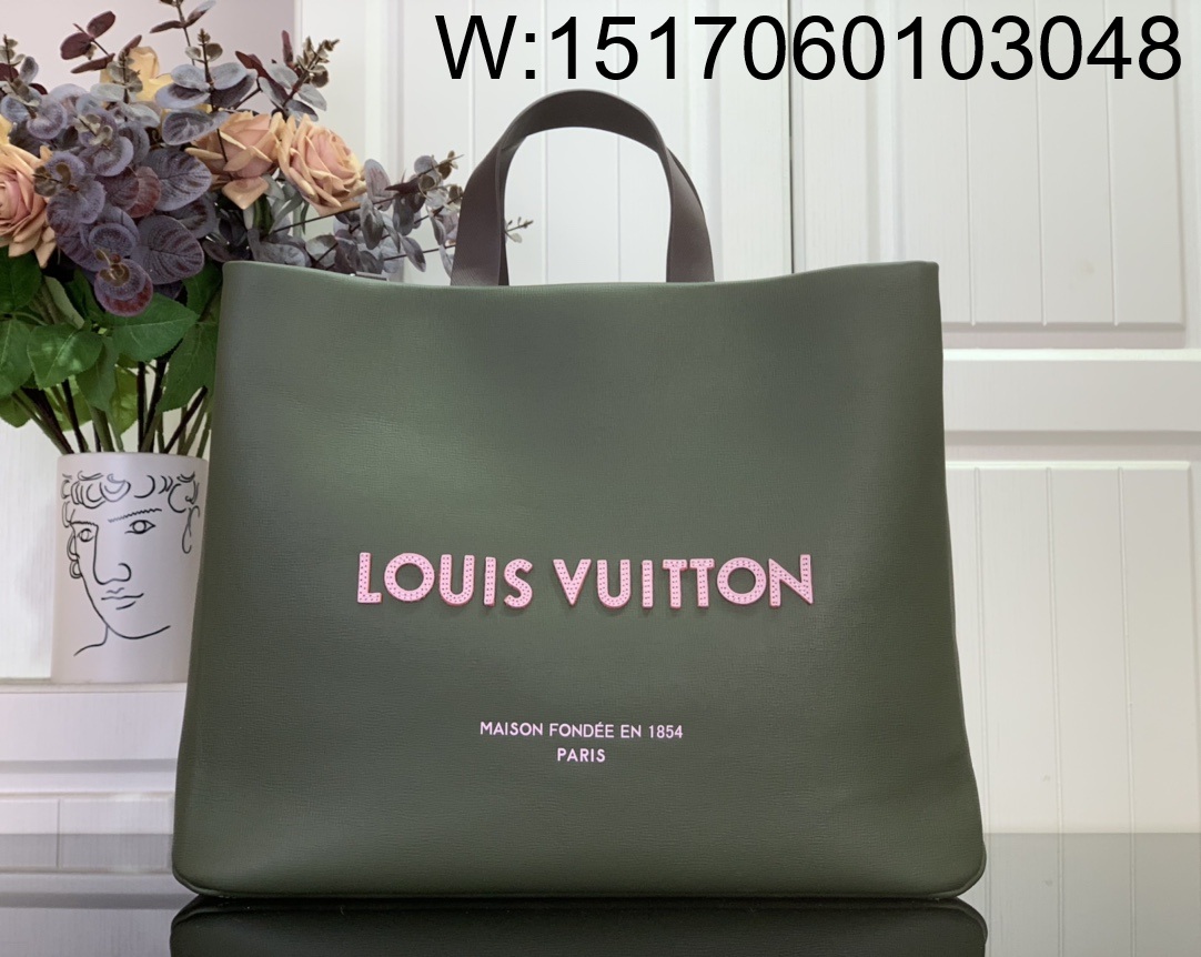 [88factory] 루이비통 쇼퍼 토트 미디엄 M26082 32*16*40cm  다크 그린