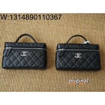 [LP공장] 샤넬 25B 캐비어 별 CC로고 베니티백 17*19.5*5cm 블랙