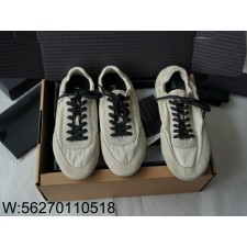 [LP공장] 프라다 컬랩스 리나일론 앤 스웨이드 엘라스티사이즈 스니커즈 아이보리