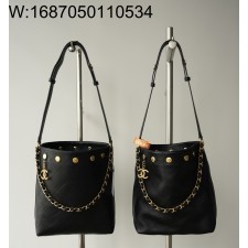 [LP공장] 샤넬 25SS 호보백 AS5406 28*31*15cm 블랙