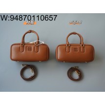 [LP공장]미우미우 아르카디 가죽 백 5BB142 19*10*5cm 브라운