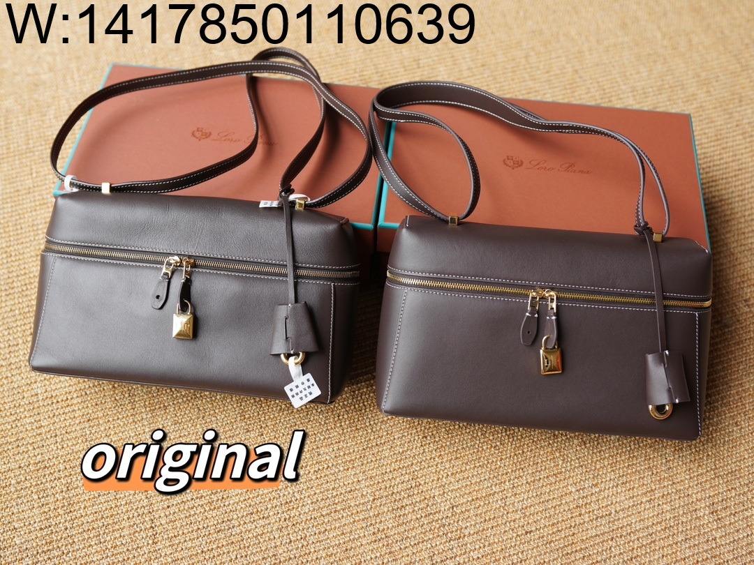 [LP공장] 로로피아나 FAN3462 엑스트라 백 L27 와인 27*16*10cm