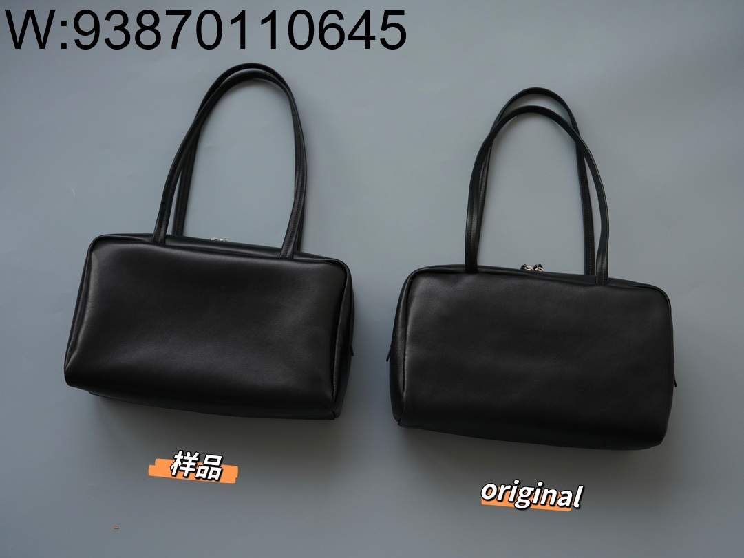 [LP공장] 더로우 아스트라 레더 볼링 백 블랙