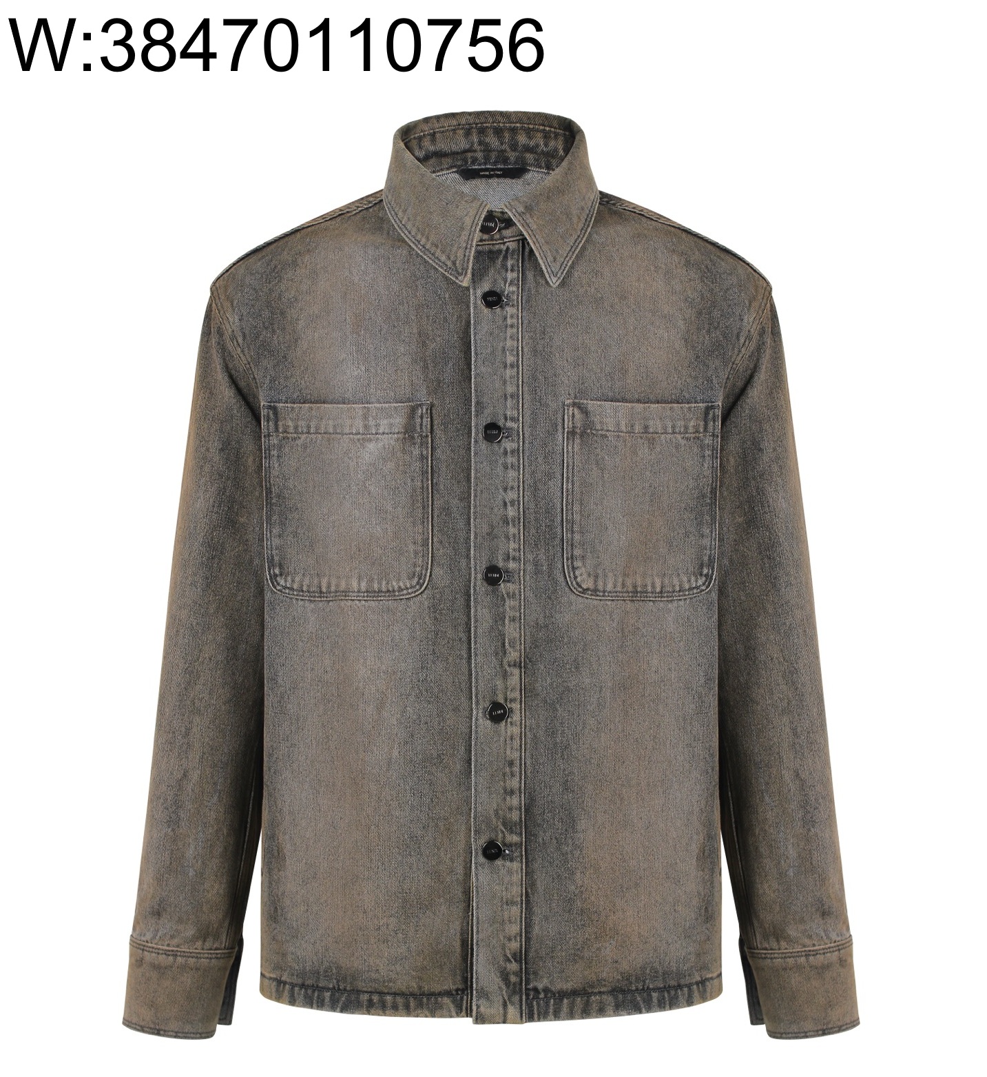 [MO공장] 펜디 데님 셔츠 자켓 FW1410AT2IF0ZJ4