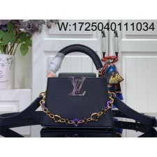 [88factory] 루이비통 카퓌신 미니 M14971 14*8*21cm 네이비