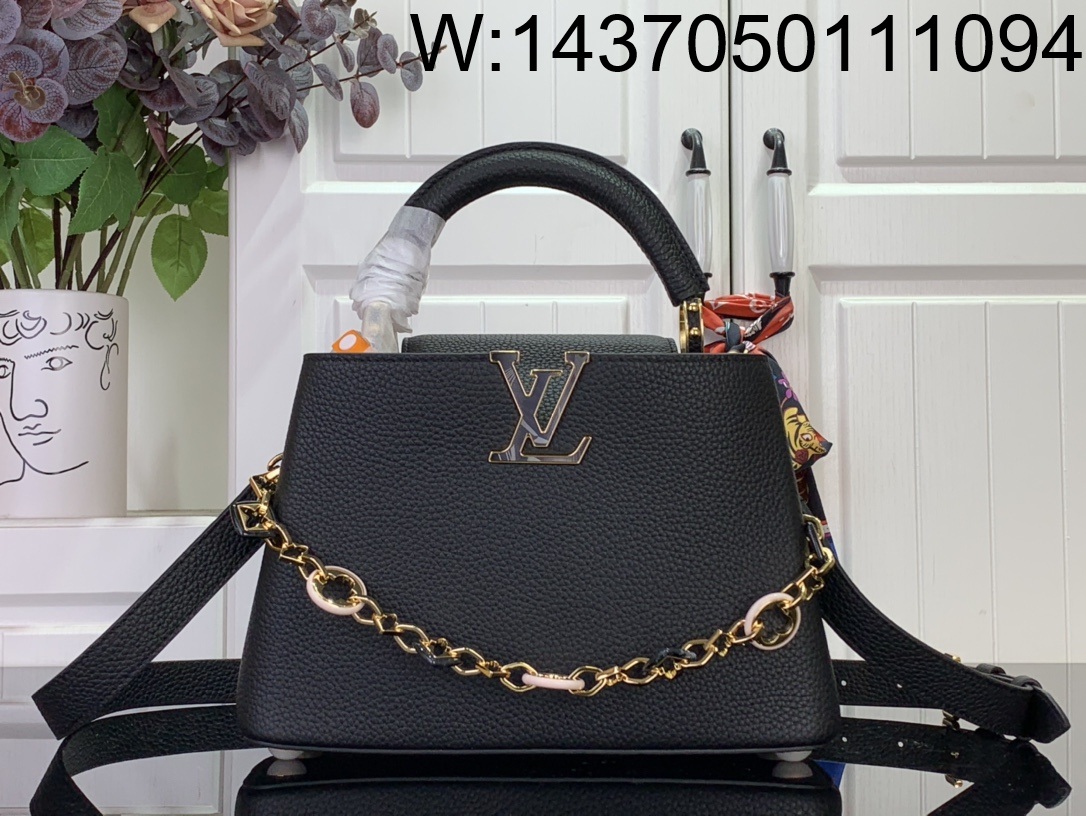 [88factory] 루이비통 카퓌신 bb M14971 17.3*9*27cm 블랙