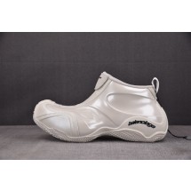 【XA】발렌시아가 바스켓볼 라운드토 지퍼 디자인 아이보리