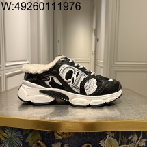 [QR 5009] 디올 디올알프스 디올 크로노 스니커즈 메쉬 배색 블랙