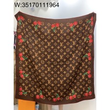 AGG 루이비통 X TM 세리즈 모노그램 스퀘어 스카프 140*140cm 캐시미어