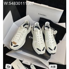 [DXJ] 샤넬 25A CC로고 배색 이음 스니커즈 운동화 화이트