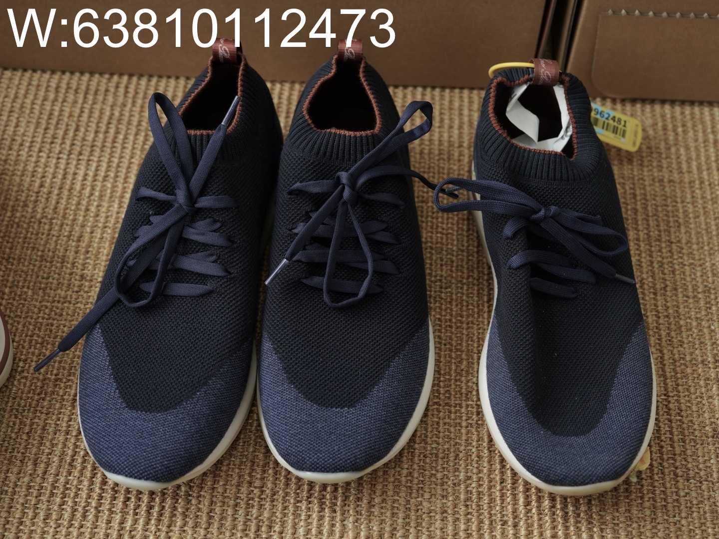 [LP공장] 로로피아나 Flexy Walk 플렉시 워크 Lady Wish 스니커즈 네이비