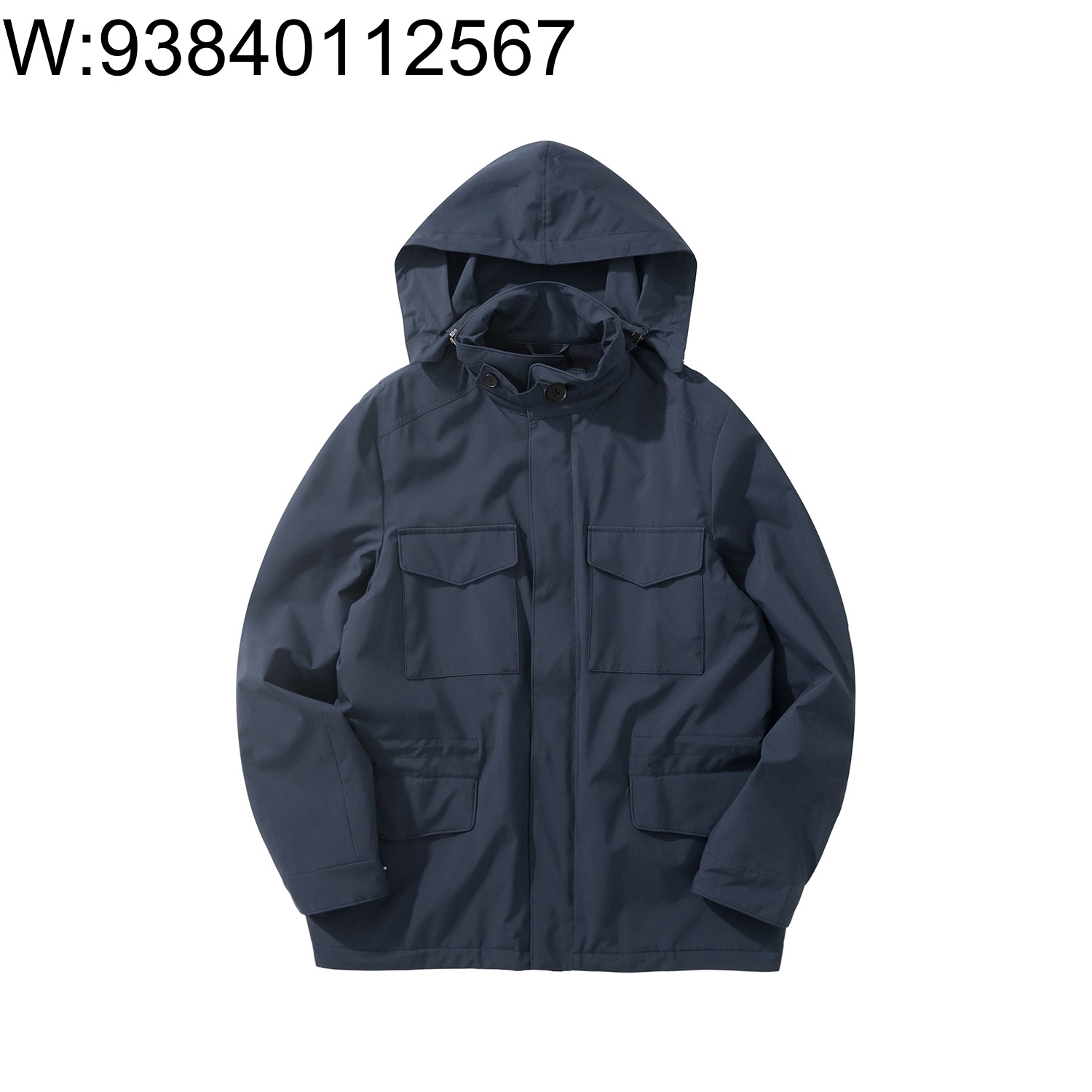 [흰] 로로 피아나 Traveller 테크니컬 자켓 네이비