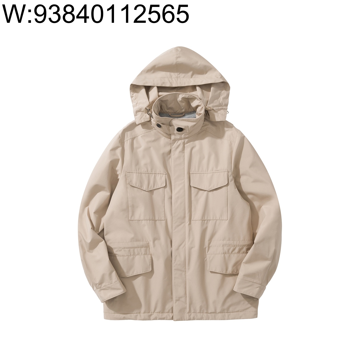 [흰] 로로 피아나 Traveller 테크니컬 자켓 베이지