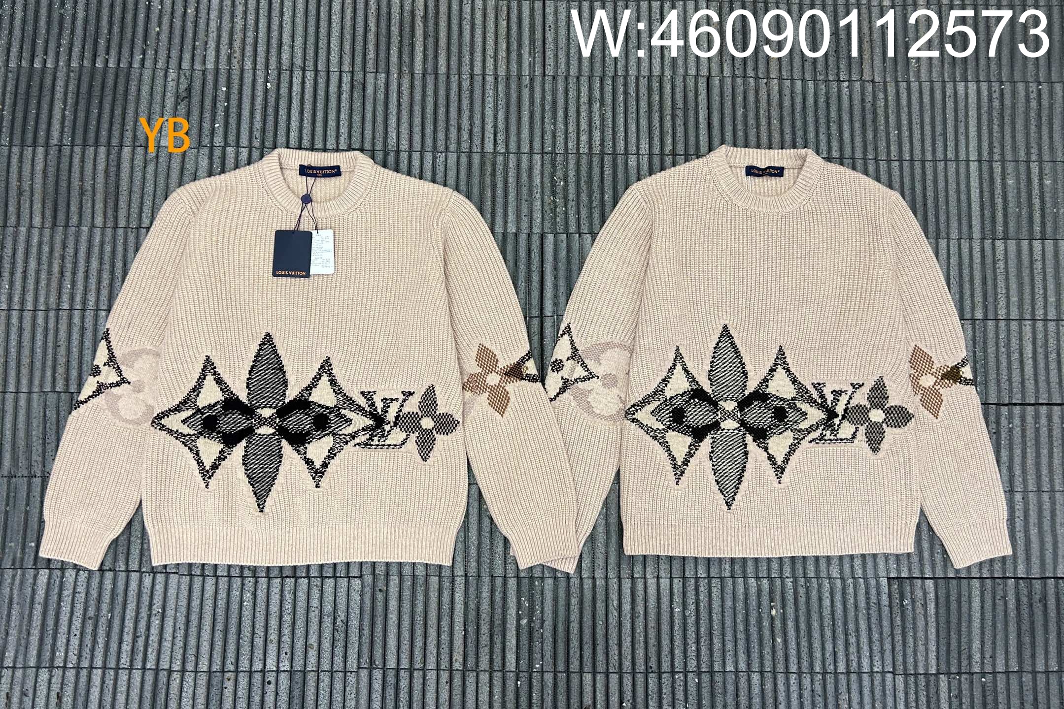 [잔디집2] 루이비통 그래픽 니티드 크루넥 니트 1AJBVY