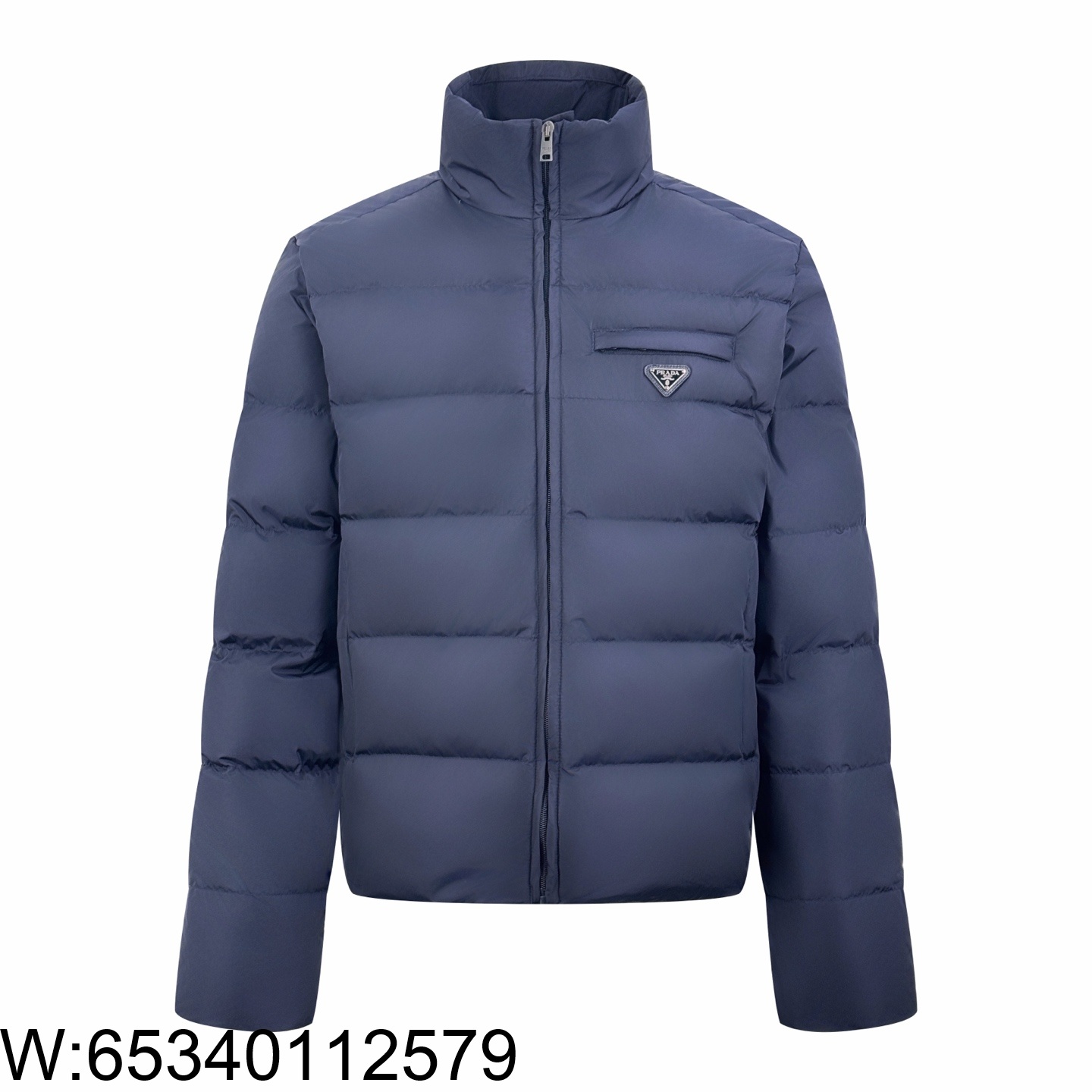[잔디집2] 프라다 리나일론 다운 자켓 패딩 블루 SGC933 1WQ9 F0ABB