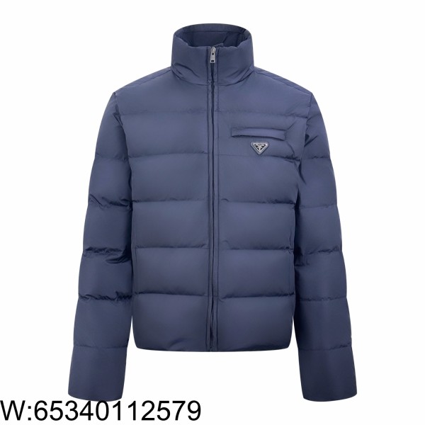 [잔디집2] 프라다 리나일론 다운 자켓 패딩 블루 SGC933 1WQ9 F0ABB